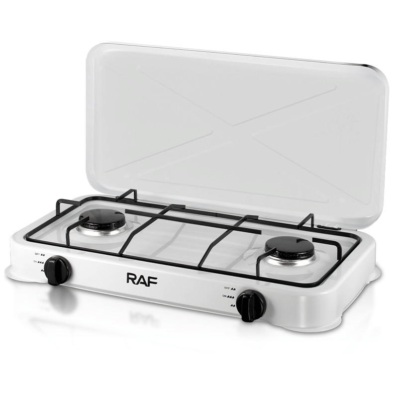 Réchaud à Gaz Raf R-8504 2 Feux Blanc en Tunisie