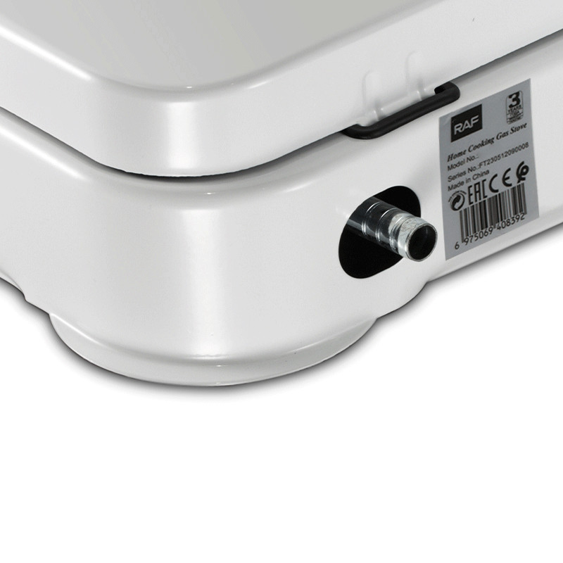 Réchaud à Gaz Raf R-8504 2 Feux Blanc en Tunisie