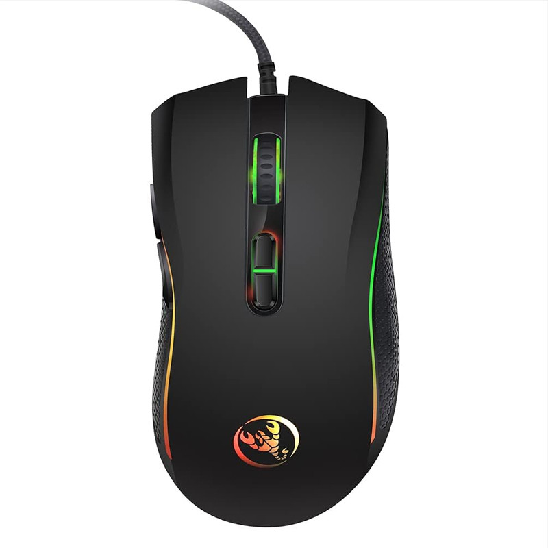 Souris Gamer HXSJ A869  Noir En Tunisie
