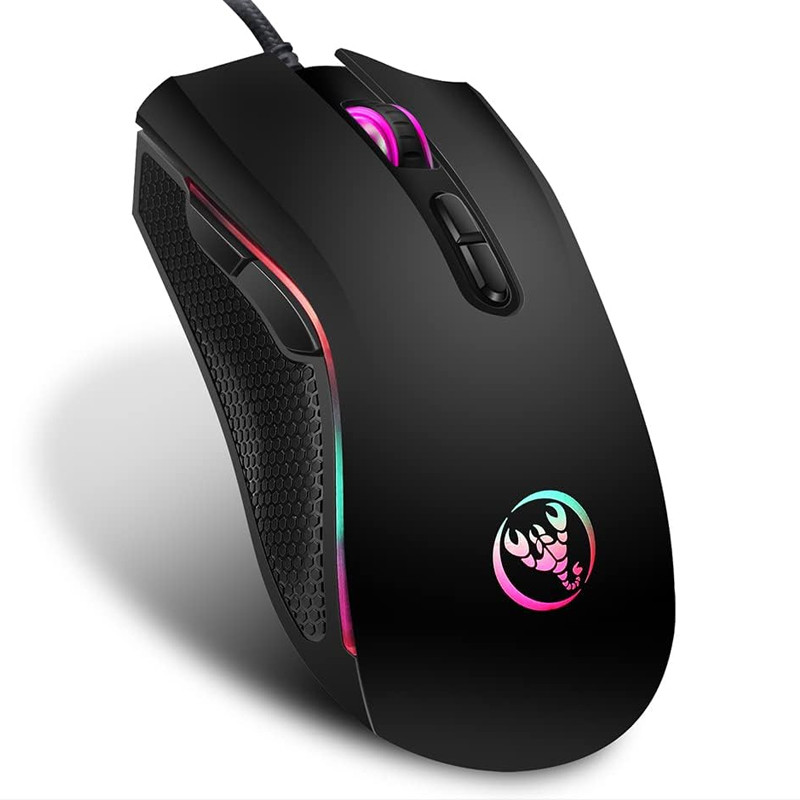 Souris Gamer HXSJ A869  Noir En Tunisie