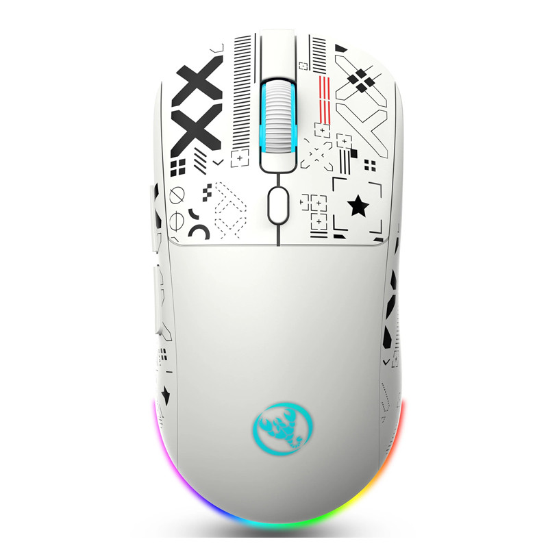Souris Gamer HXSJ T90 Blanc En Tunisie
