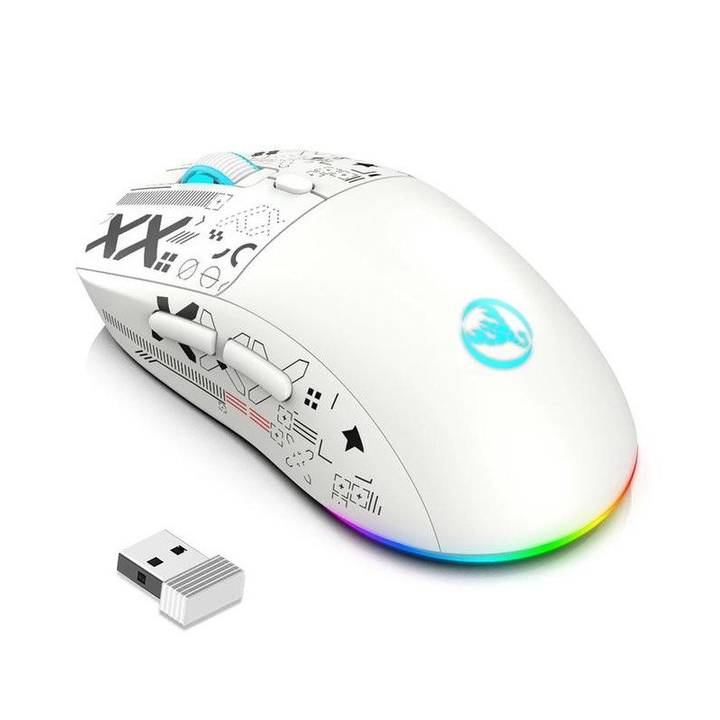 Souris Gamer HXSJ T90 Blanc En Tunisie