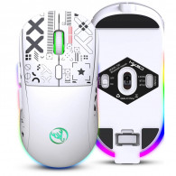 Souris Gamer HXSJ T90 Blanc En Tunisie