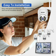 Kit de Surveillance Jortan NVR + 8 Caméras Externes 2MP