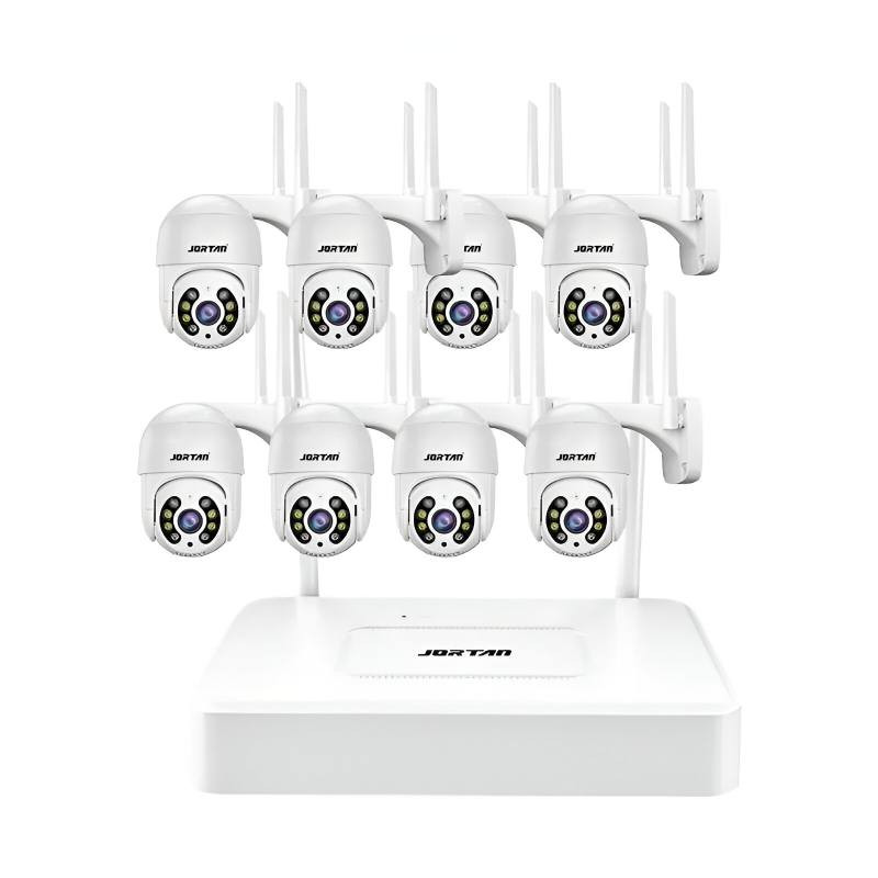 Kit de Surveillance Jortan NVR + 8 Caméras Externes 2MP en Tunisie