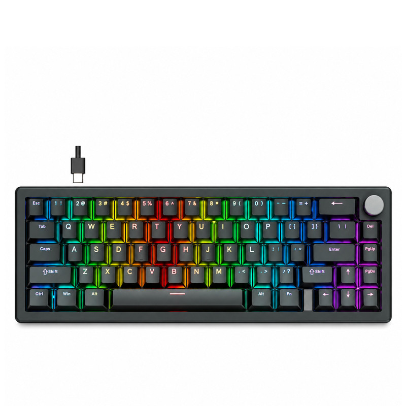 Clavier Gamer Mécanique Fantech ATOM X66 MK614 Blanc en tunisie