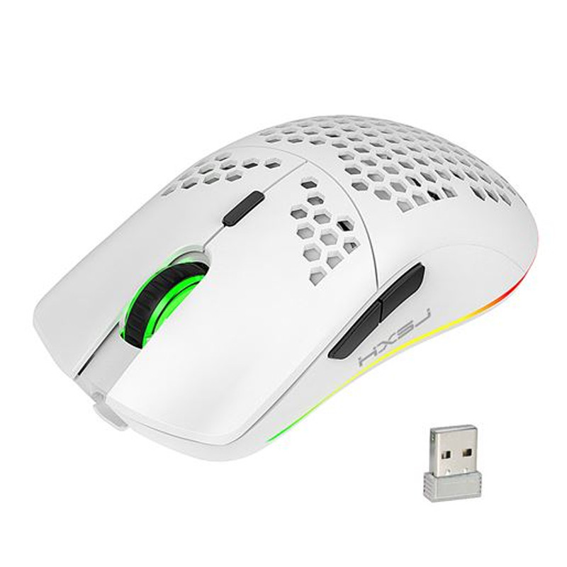 Souris Gamer HXSJ T66 Blanc En Tunisie