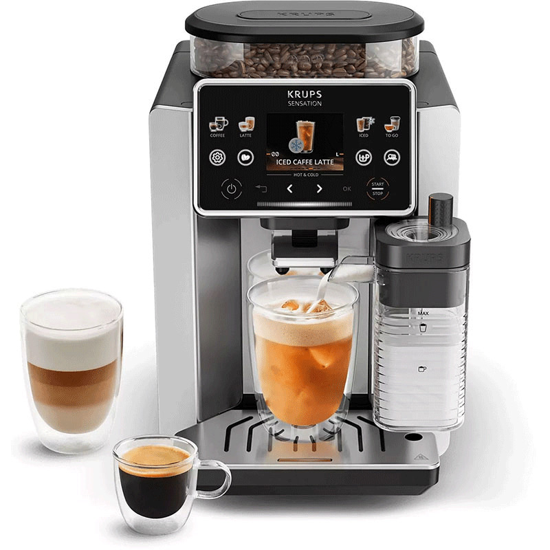 Machine à Café Expresso Krups EA918GE0 1.5L 1450W Noir en Tunisie