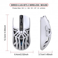 Souris Gamer HXSJ T400 Blanc En Tunisie