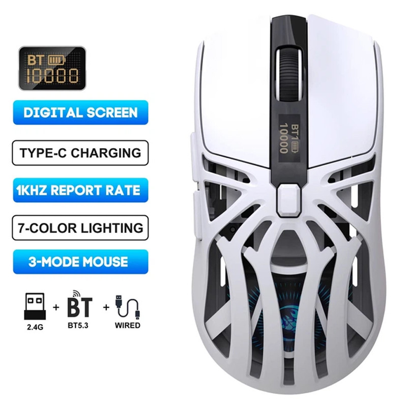 Souris Gamer HXSJ T400 Blanc En Tunisie
