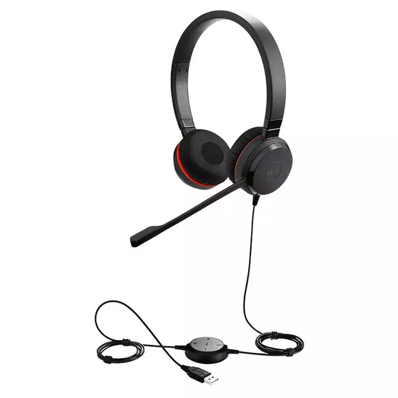 Micro Casque Bluetooth Jabra Evolve 30 II UC Duo Noir En Tunisie