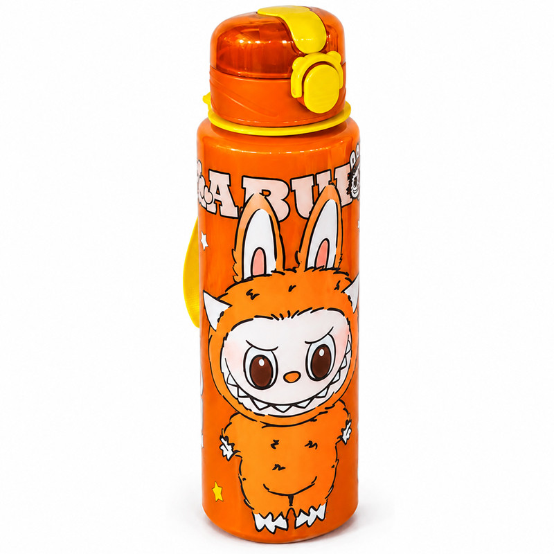Gourde D'eau Labubu TOP46-24 500ML Orange En Tunisie