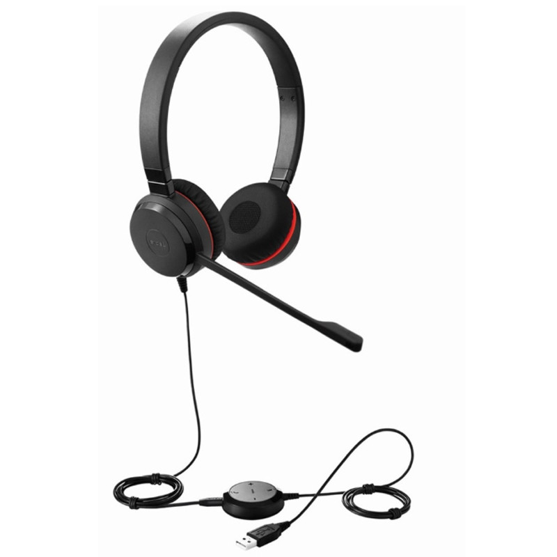 Micro Casque Bluetooth Jabra Evolve 30 II UC Duo Noir En Tunisie