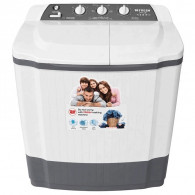 Machine à Laver Semi Automatique Fresh TTW-12G 12Kg Blanc & Gris en Tunisie
