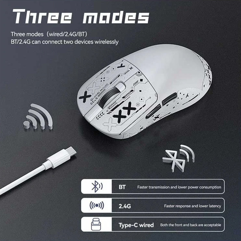 Souris Gamer T-WOLF X9 Blanc en Tunisie