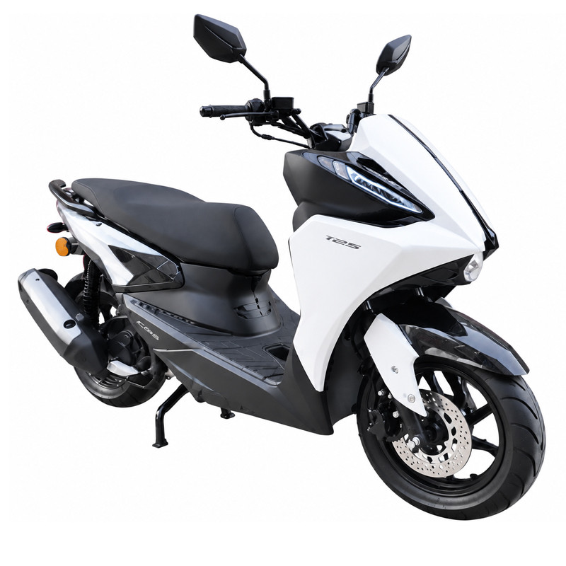 Moto A Essence Yiben 125cc Blanc en Tunisie
