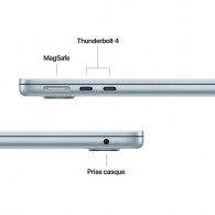 Apple MacBook Air M5 13" 16Go 1To SSD Bleu En Tunisie