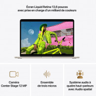 Apple MacBook Air M5 13" 16Go 1To SSD Starlight En Tunisie
