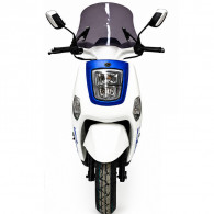 Moto A Essence Yiben 124cc Blanc & Bleu en Tunisie