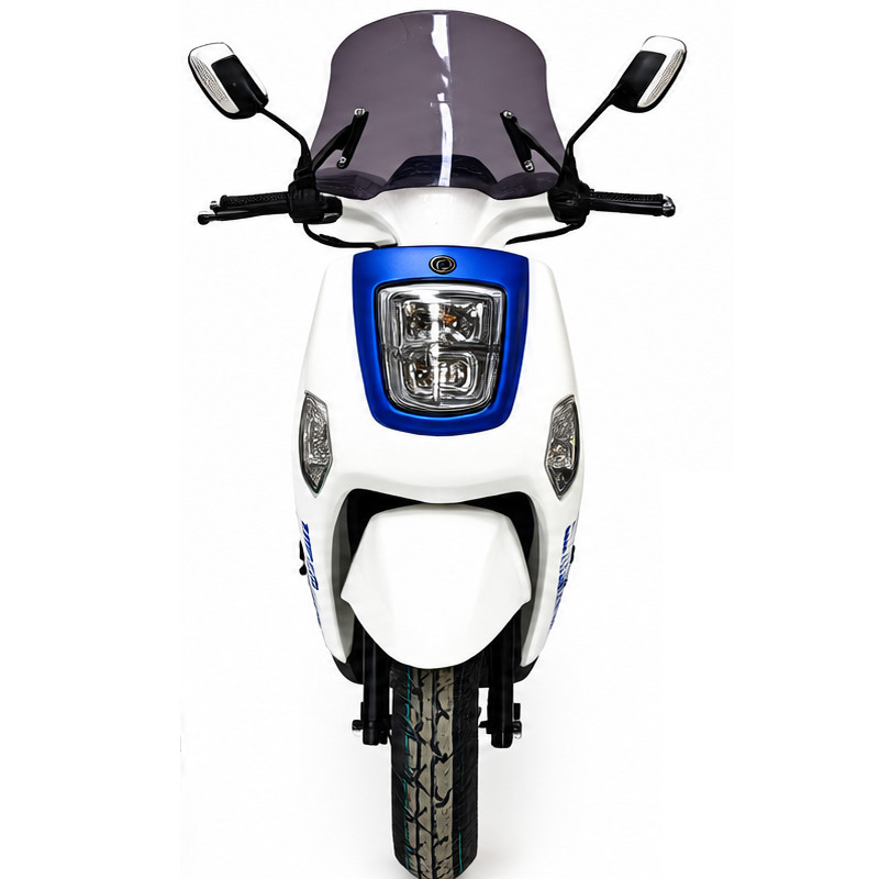 Moto A Essence Yiben 124cc Blanc & Bleu en Tunisie