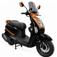 Moto A Essence Yiben 124cc Noir & Marron en Tunisie