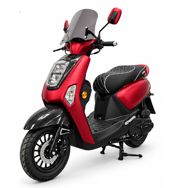 Moto A Essence Yiben 124cc Rouge en Tunisie