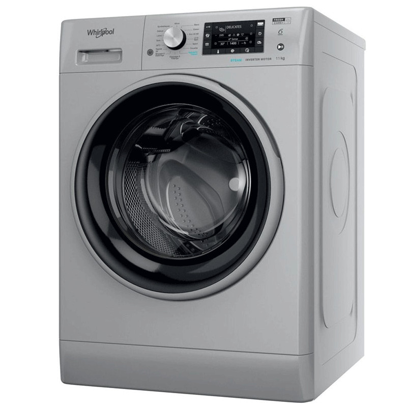 Machine à Laver Frontale Whirlpool FFD11469SBSVMA 11Kg Silver en Tunisie