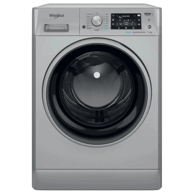 Machine à Laver Frontale Whirlpool FFD11469SBSVMA 11Kg Silver en Tunisie