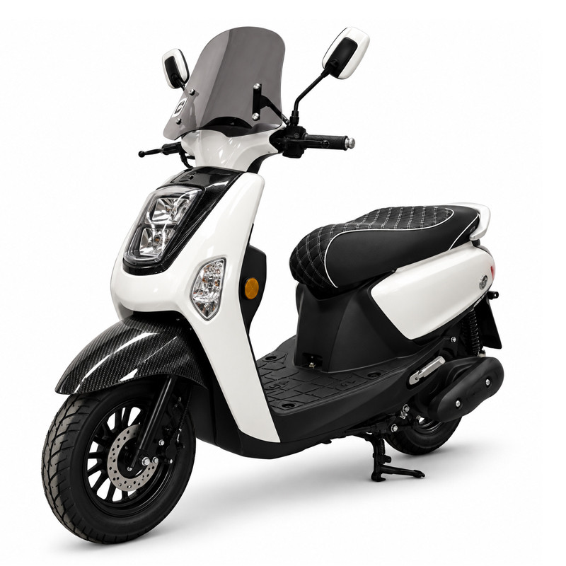 Moto A Essence Yiben 124cc Blanc en Tunisie