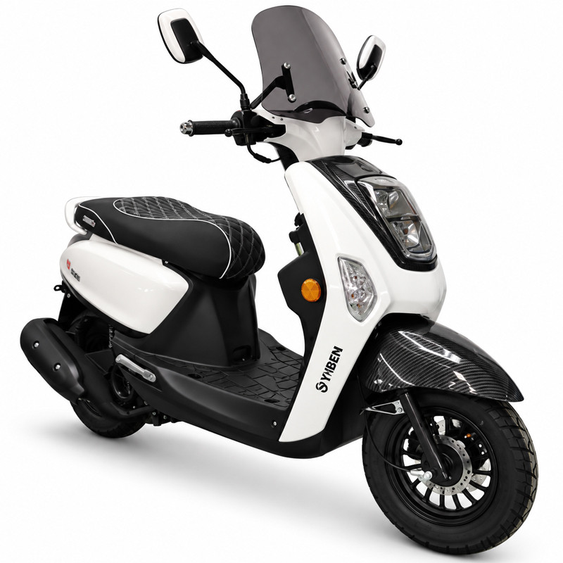 Moto A Essence Yiben 124cc Blanc en Tunisie