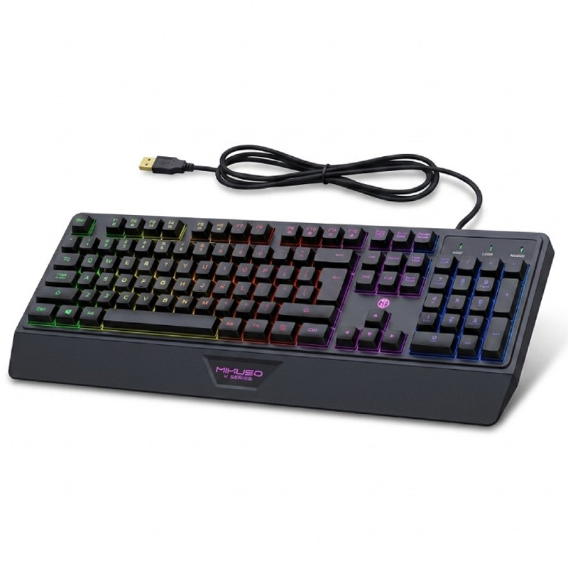Clavier Gamer Mikuso XK-602 Noir en Tunisie