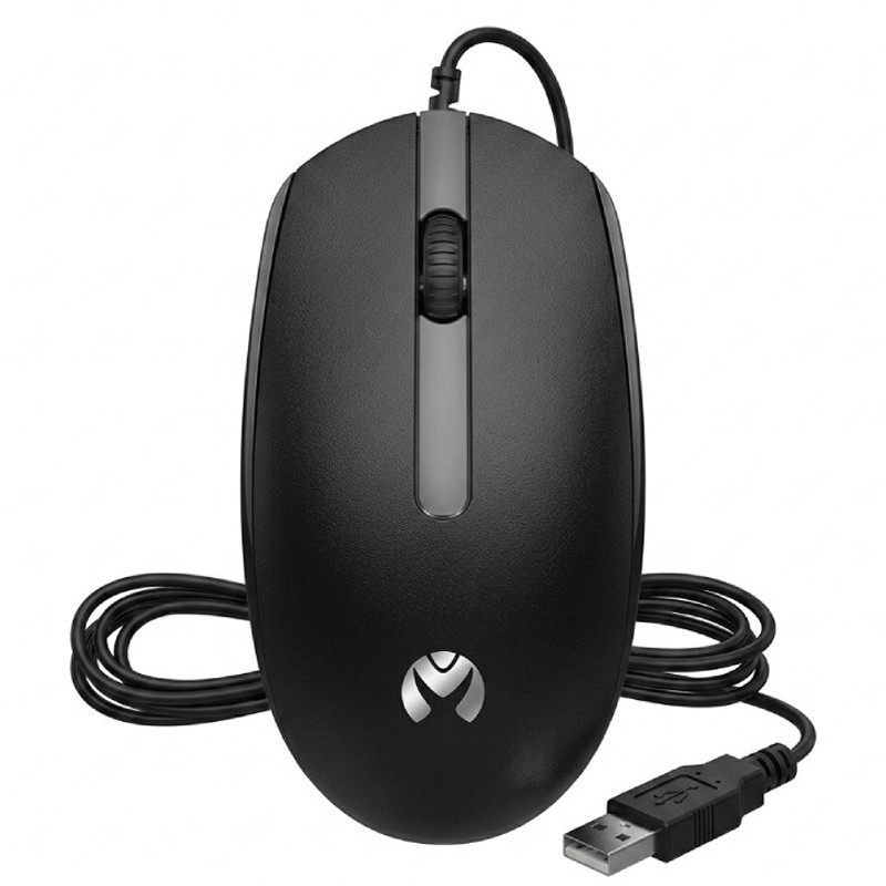 Souris Filaire Mikuso MOS-372U Noir en Tunisie