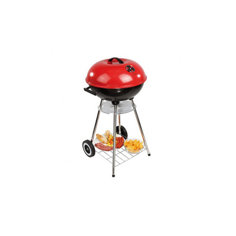 Barbecue à charbon LIVOO  - Rouge