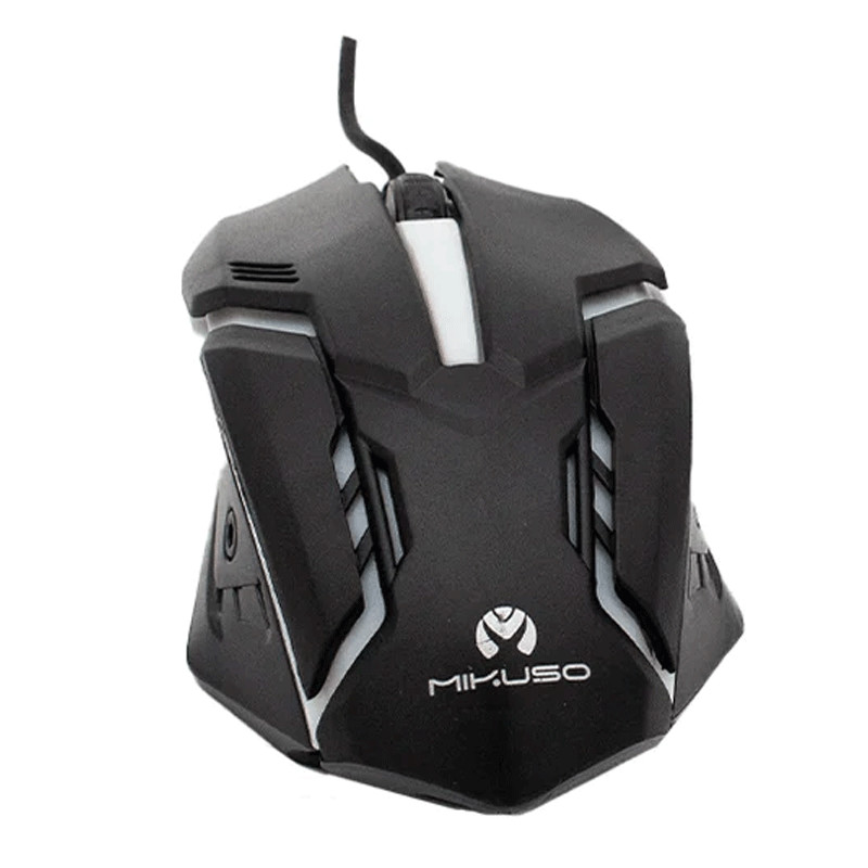 Souris Filaire Mikuso MOS-379U Noir en Tunisie