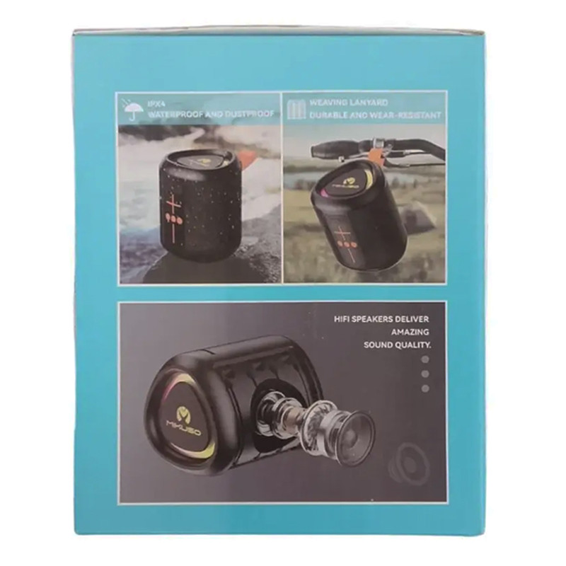 Enceinte Bluetooth Mikuso MS-B052 Noir en Tunisie