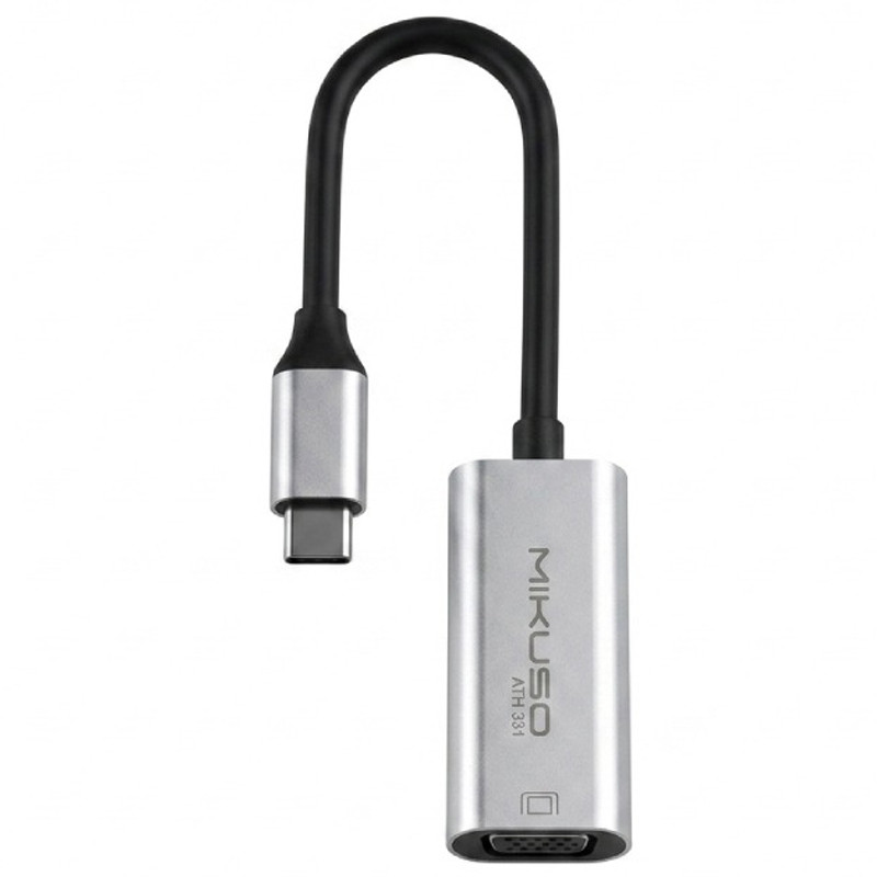 Adaptateur Mikuso ADT-009 Type-C Vers HDMI 4K Gris En Tunisie