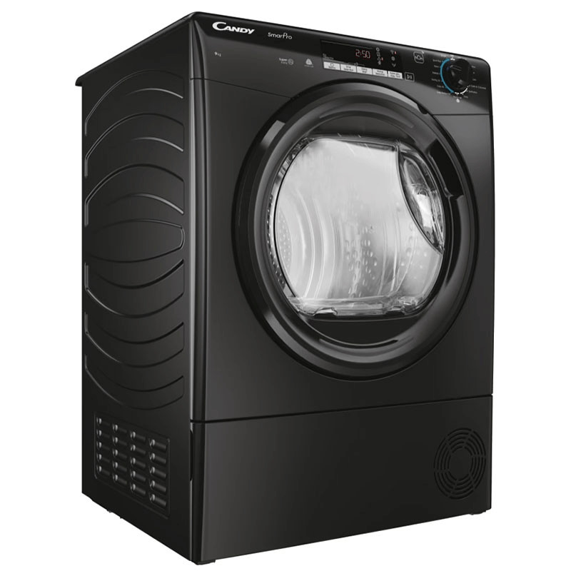 Sèche Linge Frontale Candy CROEC9TBEB-80 Smart 9KG Noir en Tunisie