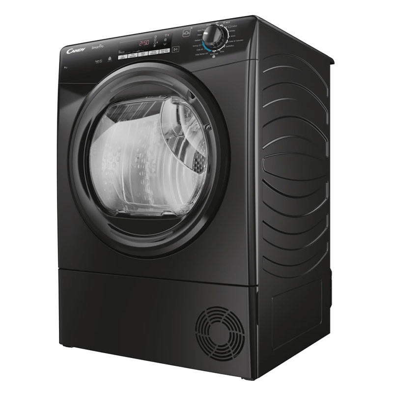 Sèche Linge Frontale Candy CROEC9TBEB-80 Smart 9KG Noir en Tunisie