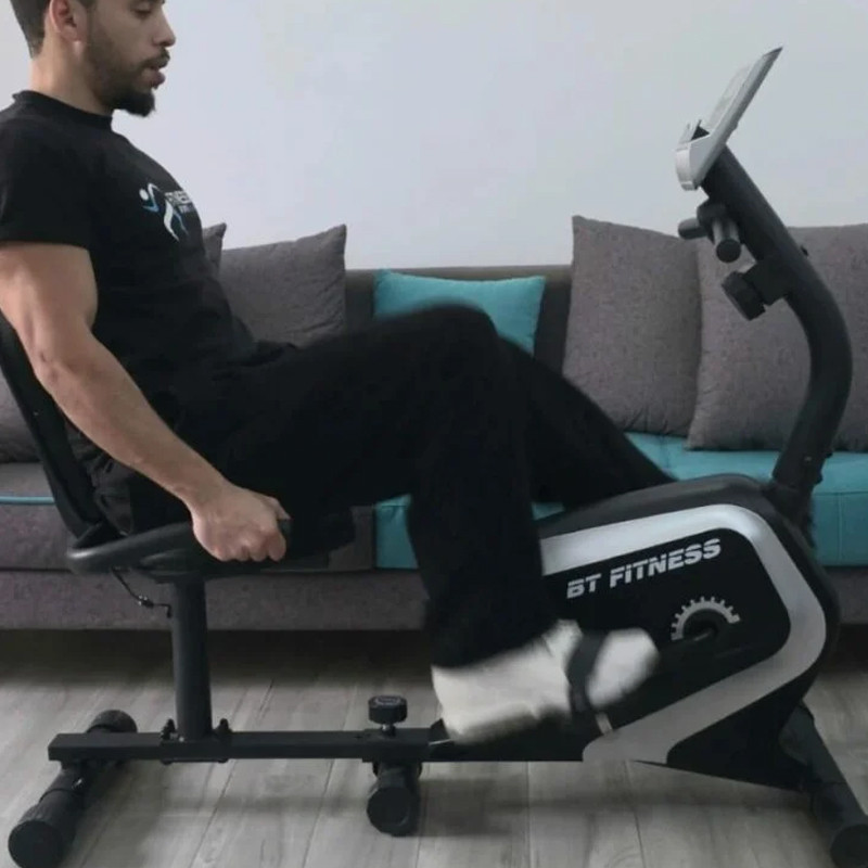 Vélo Semi-allongé BT Fitness R30 130Kg Noir En Tunisie