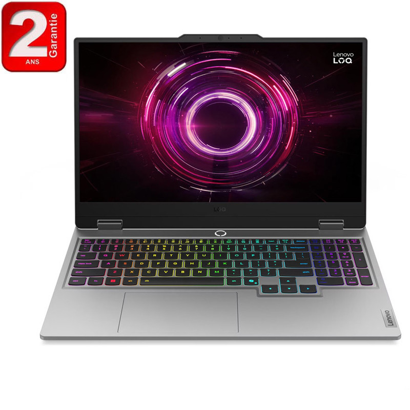 Pc Portable Lenovo Gamer LOQ 15AHP10 AMD Ryzen 5 32Go 512Go SSD Windows 11 Pro En Tunisie