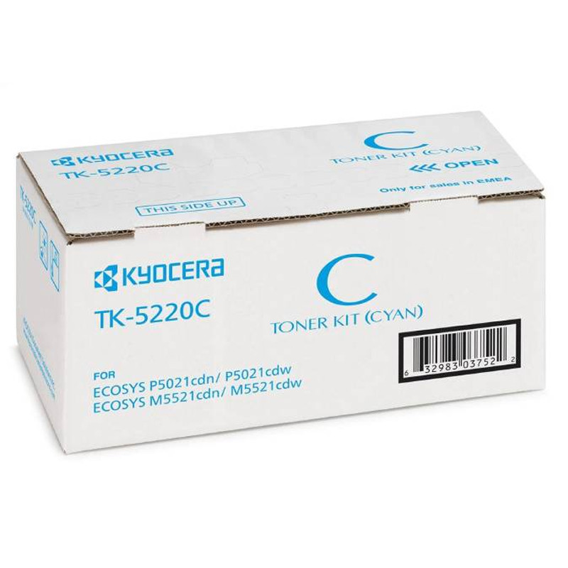 Toner Kyocera TK-5220C Original Cyan En Tunisie