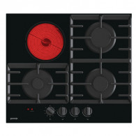 Plaque de Cuisson Mixte Gorenje GCE681BSC 4 Feux 60cm Noir en Tunisie