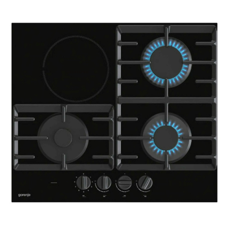 Plaque de Cuisson Mixte Gorenje GCE681BSC 4 Feux 60cm Noir en Tunisie