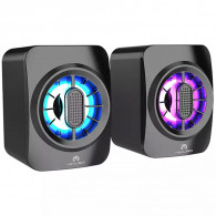 Haut Parleur Bluetooth Mikuso MS-054 RGB Noir EN tunisie