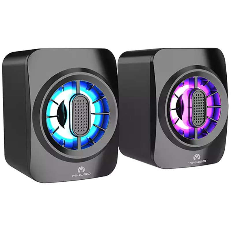 Haut Parleur Bluetooth Mikuso MS-054 RGB Noir EN tunisie