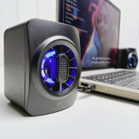Haut Parleur Bluetooth Mikuso MS-054 RGB Noir EN tunisie