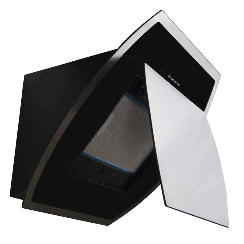 Hotte Décorative Montblanc HDI60BLX 60Cm Noir en Tunisie