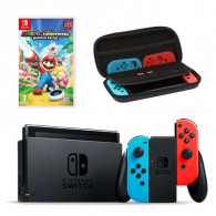Console de Jeux NINTENDO SWITCH Avec Manette Joy-Con Rouge & Bleu Console de Jeux NINTENDO SWITCH Avec Manette Joy-Con Rouge & Bleu
