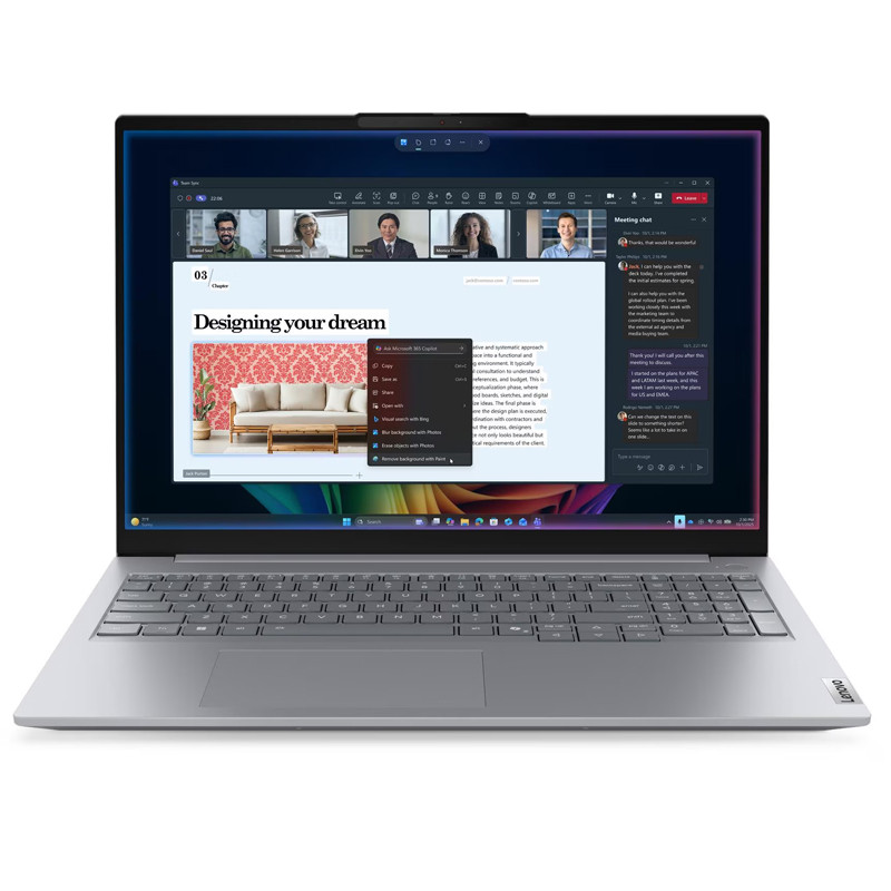 Pc Portable Lenovo Thinkbook 16 G9 IPL Ultra 7 355 16Go 512Go SSD en Tunisie