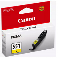 Cartouche D'encre Canon CLI-551XL Original Jaune en Tunisie